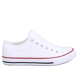 Baskets classiques femme Basic White blanche
