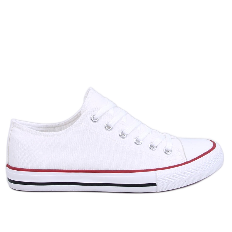 Baskets classiques femme Basic White blanche