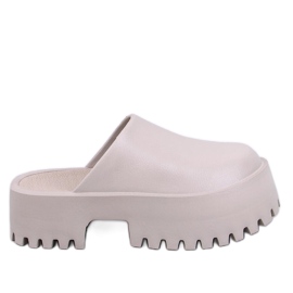 Sabots en mousse Ernest Kaki beige Sabots en mousse Ernest Kaki beige