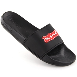Tongs de sport noires Big Star OO274038