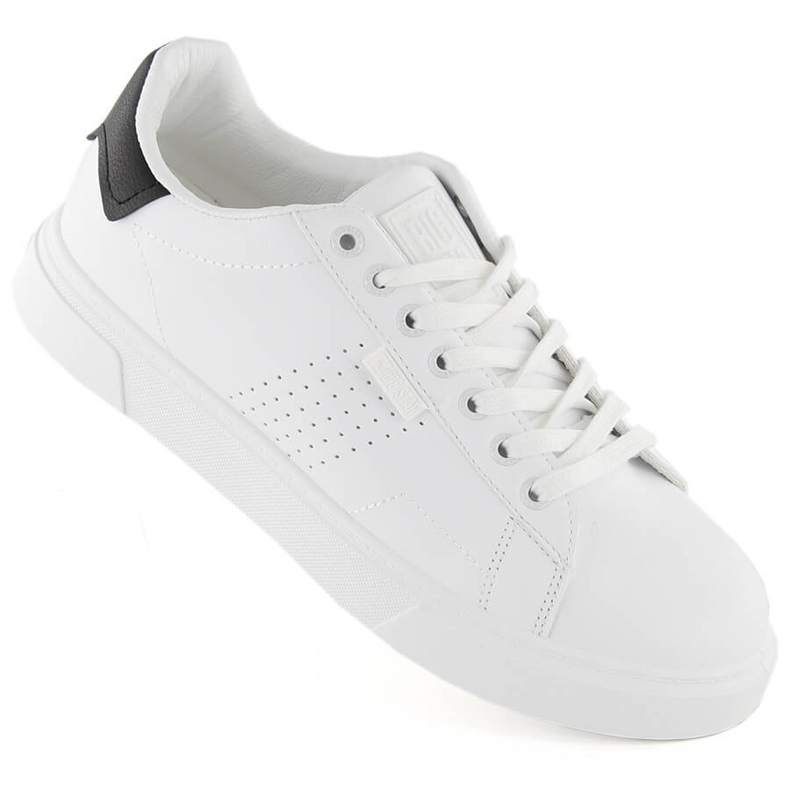 Baskets blanches chaussures de sport homme Big Star OO174115