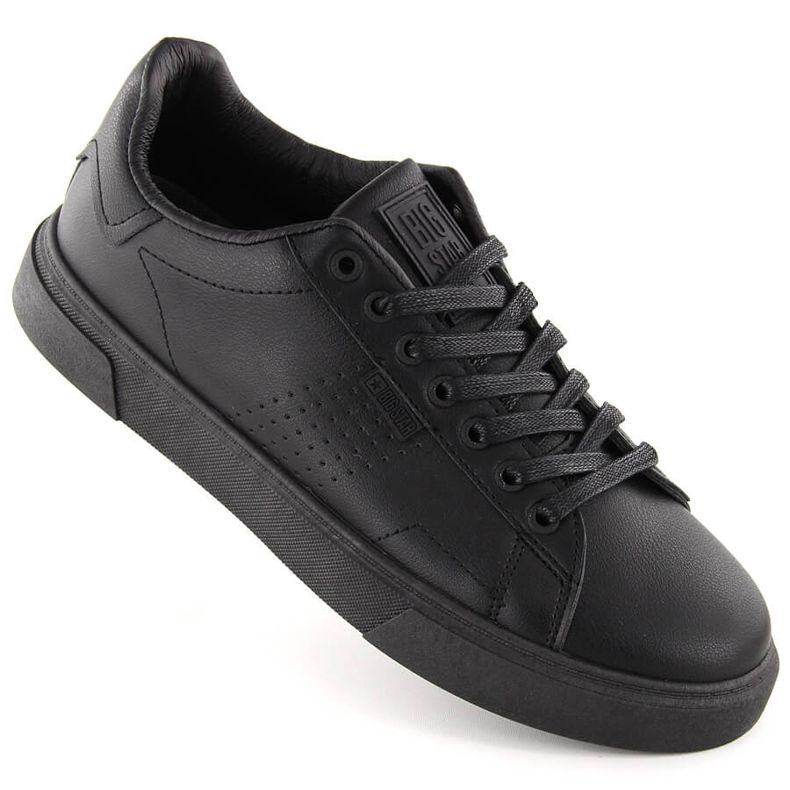 Baskets de sport noires pour hommes Big Star OO174117 le noir Baskets de sport noires pour hommes Big Star OO174117 le noir