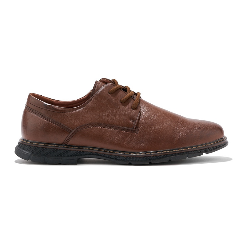 Chaussures à lacets pour hommes brun