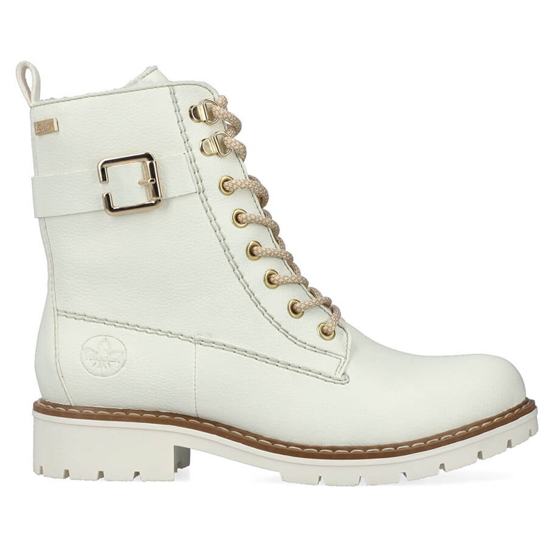Bottes de travail imperméables blanches pour femmes Rieker Y9126-80 Bottes de travail imperméables blanches pour femmes Rieker Y9126-80