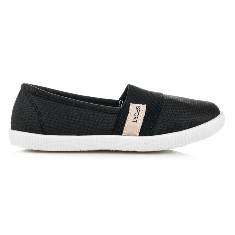 Bella Star Chaussures textile fille le noir