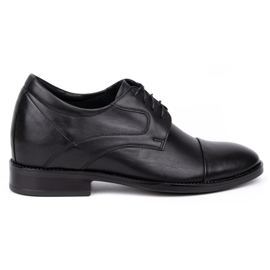Olivier Chaussures montantes décontractées pour hommes P14, noires le noir