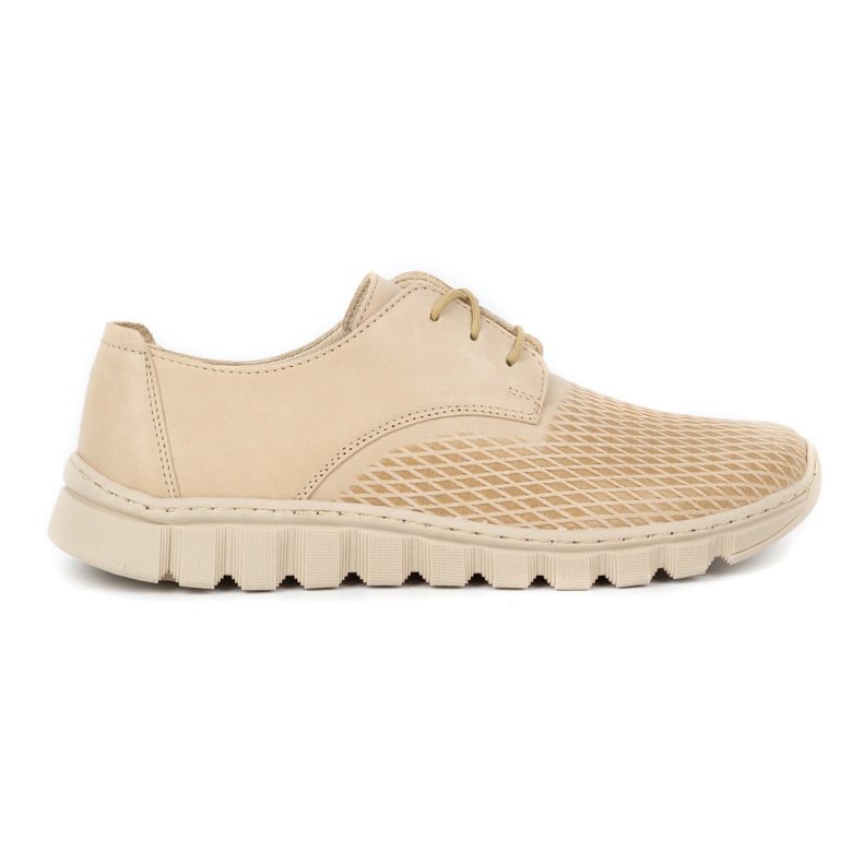 WASAK Chaussures en cuir pour femmes 0682W, crème beige WASAK Chaussures en cuir pour femmes 0682W, crème beige