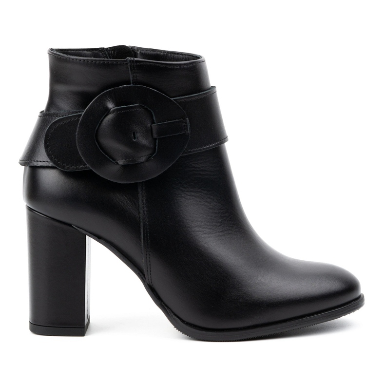 Olivier Bottines en cuir pour femme 1046, noires le noir Olivier Bottines en cuir pour femme 1046, noires le noir