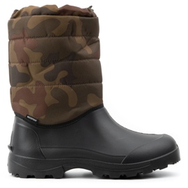 Fagum-Stomil Chaussures, chaussures en mousse, bottes Wellington isolées, hauteur Trewor noir