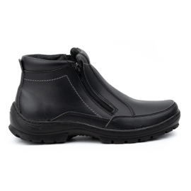 Olivier Bottines Chelsea hiver homme 990CU Noir