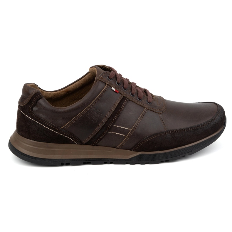 Olivier Chaussures à lacets en cuir pour hommes Sport Style 310GT marron brun Olivier Chaussures à lacets en cuir pour hommes Sport Style 310GT marron brun