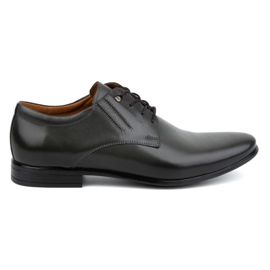 Olivier Chaussures formelles en cuir pour hommes, élégantes, 480 gris