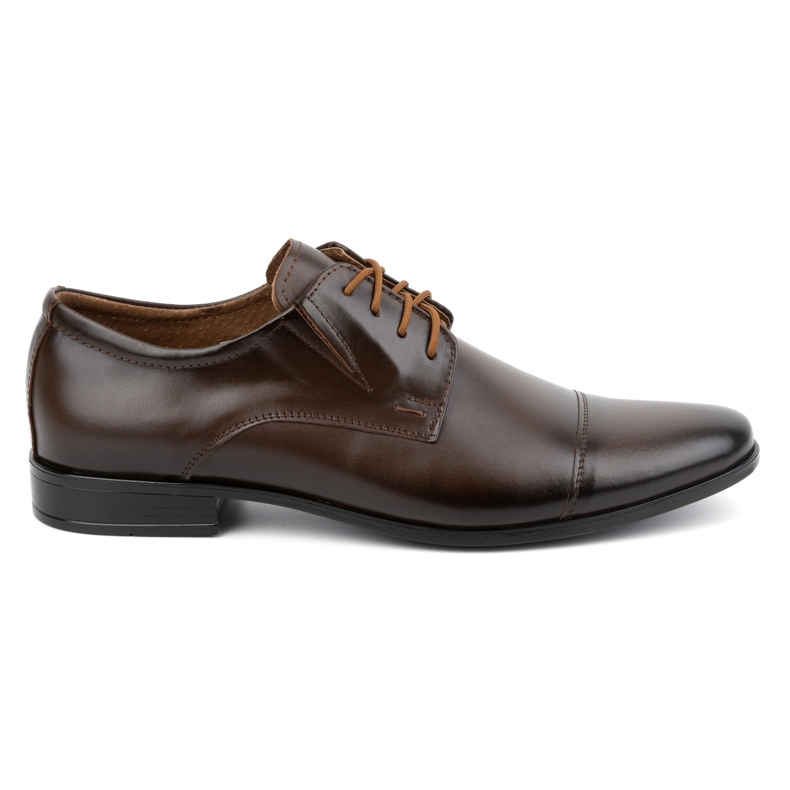 Olivier Chaussures habillées en cuir pour hommes 288 marron foncé brun