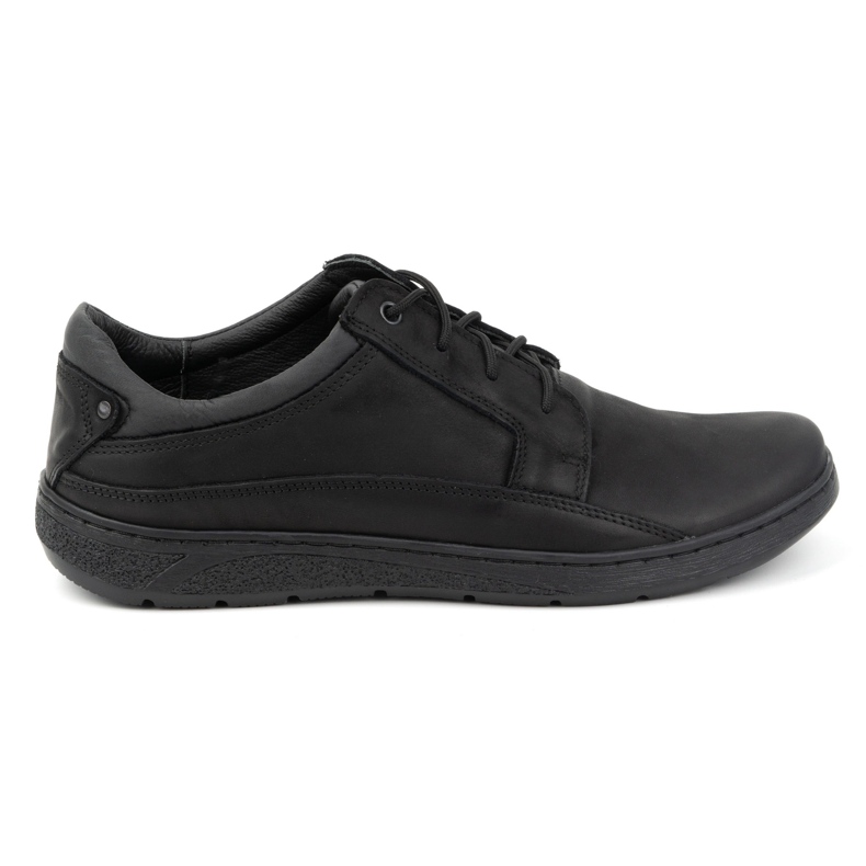 Olivier Chaussures à lacets en cuir pour hommes 077KZ, noires le noir Olivier Chaussures à lacets en cuir pour hommes 077KZ, noires le noir
