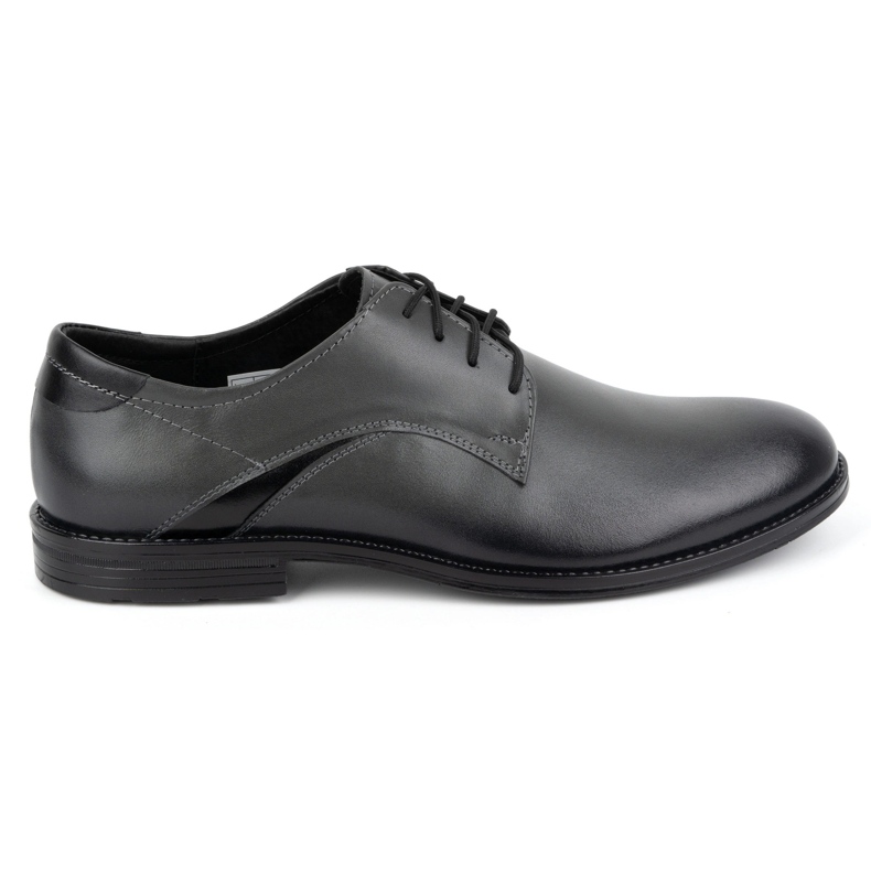 Olivier Chaussures élégantes en cuir pour hommes 253LU gris