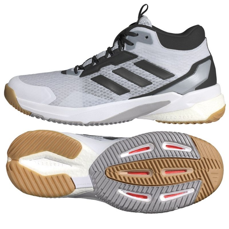 Chaussures Adidas Crazyflight 5 Mid IH7720 blanche