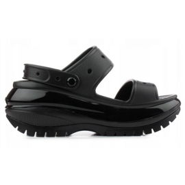 Crocs Classique Mega Crush sabots 207989-001 le noir