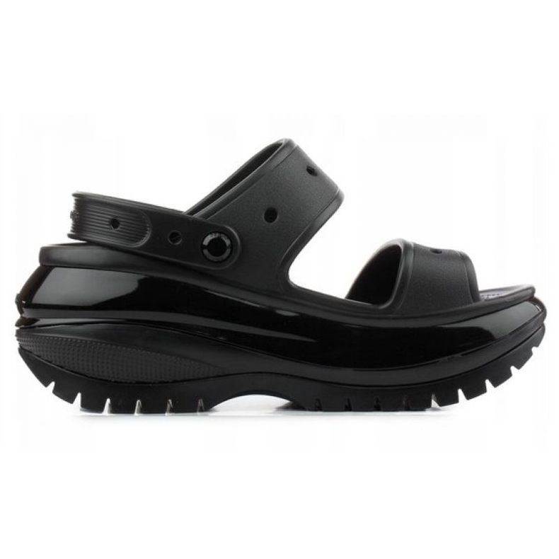 Crocs Classique Mega Crush sabots 207989-001 le noir