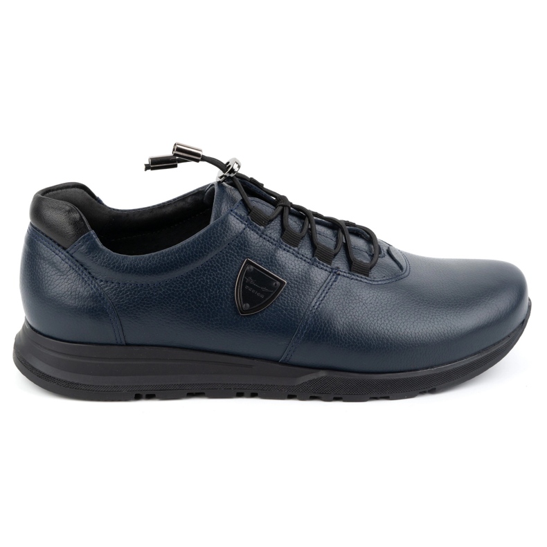 Chaussures cuir homme KAMPOL 25/63 bleu marine Chaussures cuir homme KAMPOL 25/63 bleu marine