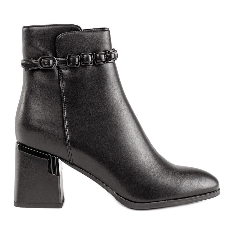 Bottines femme élégantes noires le noir