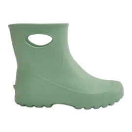 Bottines En Caoutchouc Imperméables Femme LEMIGO Garden 752 Menthe vert
