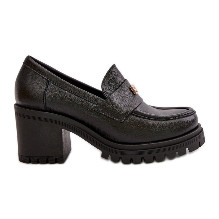 Zazoo 20168 Chaussures élégantes à talons hauts pour femmes, cuir naturel, noir le noir Zazoo 20168 Chaussures élégantes à talons hauts pour femmes, cuir naturel, noir le noir