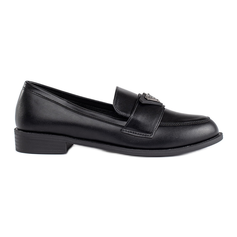 Mocassins femme élégants noirs le noir