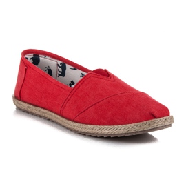 Mckeylor Espadrilles à enfiler rouge