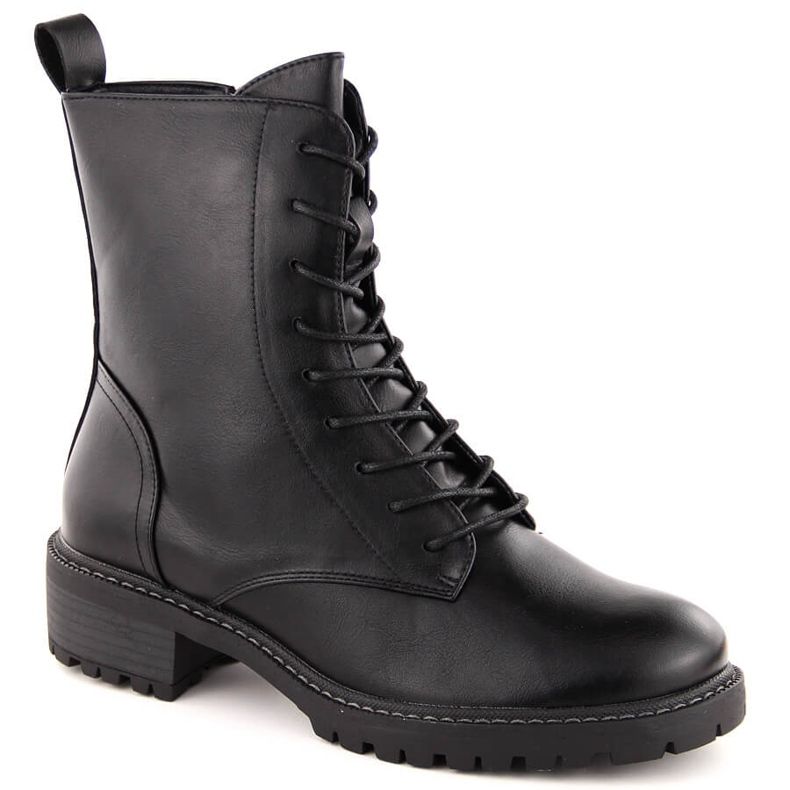 Bottines noires légèrement isolées pour femme Vinceza 58422 le noir Bottines noires légèrement isolées pour femme Vinceza 58422 le noir