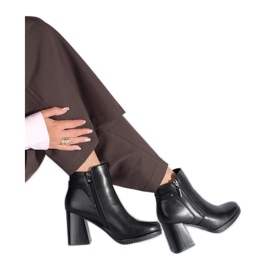 Bottines noires pour femmes de Sergio Leone le noir