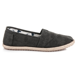 Mckeylor Espadrilles à enfiler noir