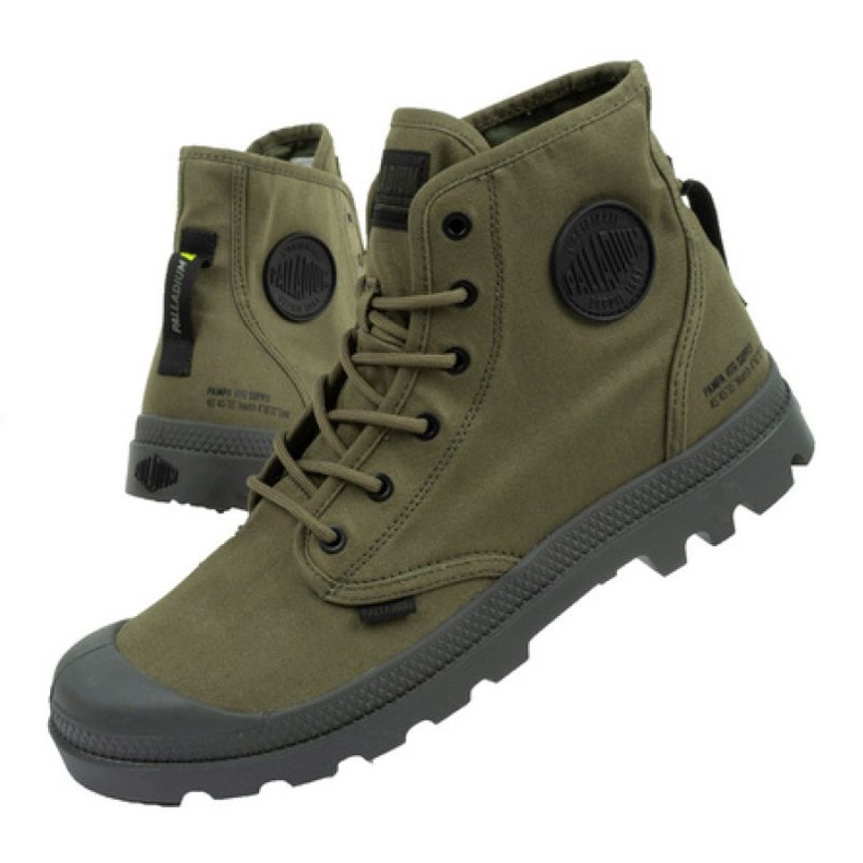 Chaussures Palladium Pampa 77356-325 vert Chaussures Palladium Pampa 77356-325 vert
