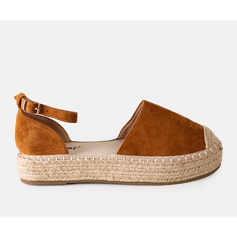 Espadrilles Tiba marron brun