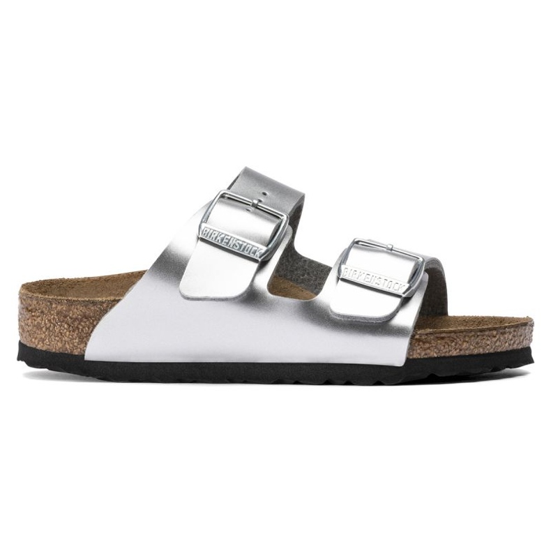 Birkenstock Arizona Kids Bs 1019147 tongs argent