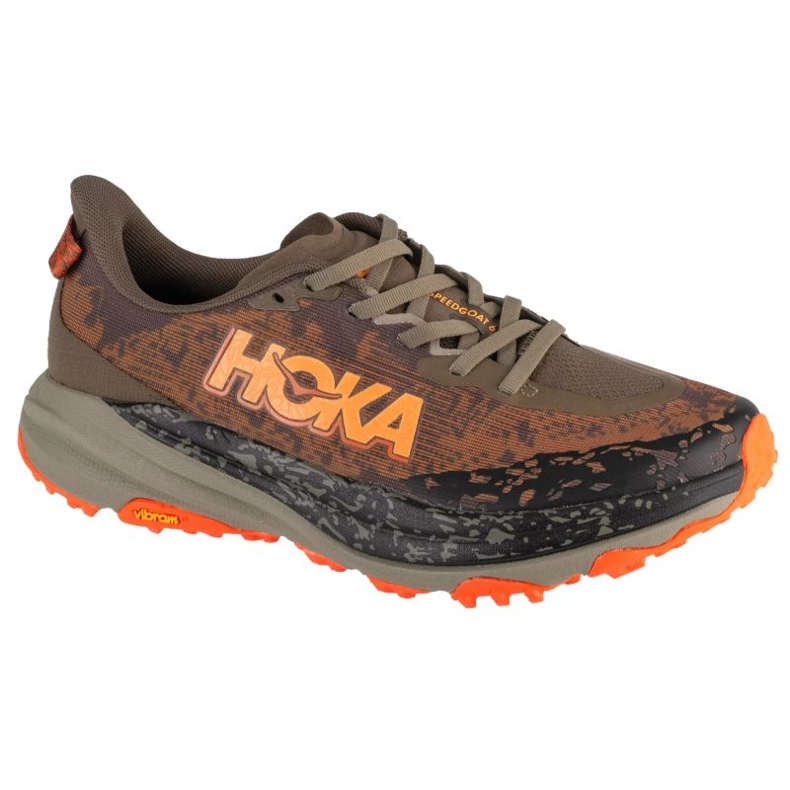Chaussures Hoka Speedgoat 6 larges 1147830-AQL brun