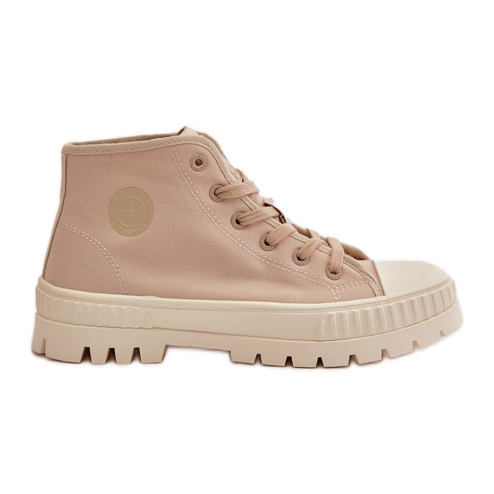 Baskets montantes Femme Big Star OO274006 Beige