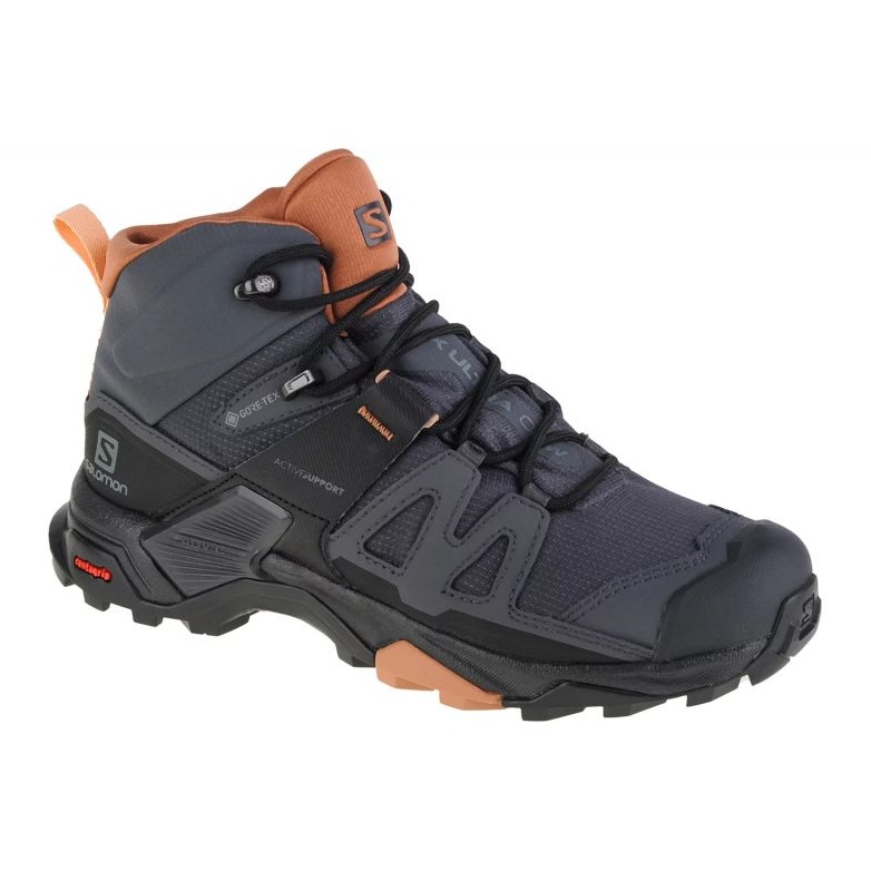 Chaussures Salomon X Ultra 4 Mid Gtx 412956 gris Chaussures Salomon X Ultra 4 Mid Gtx 412956 gris