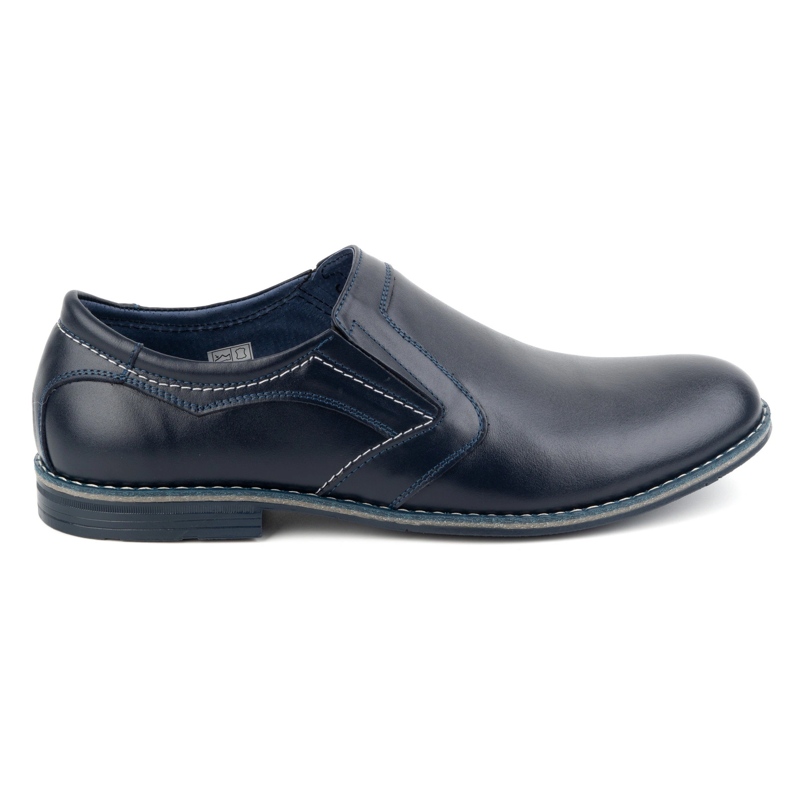 Olivier Chaussures habillées à enfiler pour hommes 284LU, bleu marine