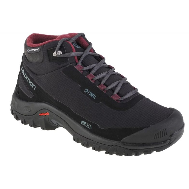 Chaussures Salomon Shelter Cs Wp 411105 le noir