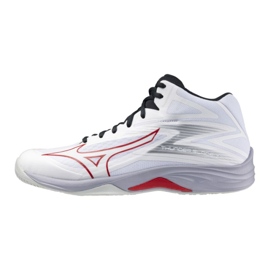 Chaussures Mizuno Thunder Blade Z Mid V1GA237596 blanche Chaussures Mizuno Thunder Blade Z Mid V1GA237596 blanche