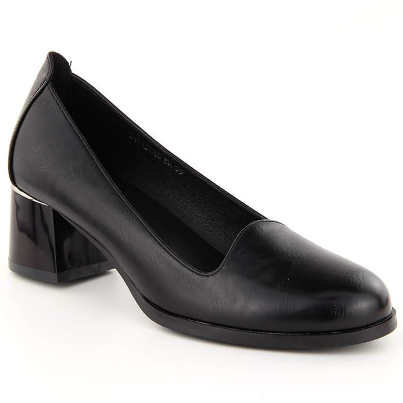 Chaussures à talons hauts noires pour femmes Potocki 12545 le noir Chaussures à talons hauts noires pour femmes Potocki 12545 le noir