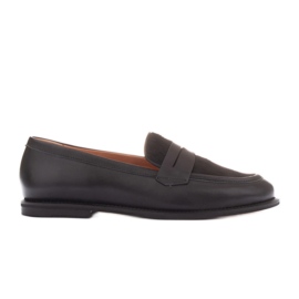Marco Shoes Mocassins Lorenzo Pony le noir