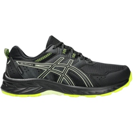 Asics Gek Venture 9 Chaussures de course imperméables 1011B705 003 le noir