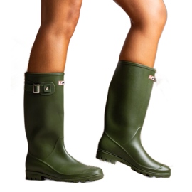 Bottes Wellington hautes vertes de Lahtitita Bottes Wellington hautes vertes de Lahtitita