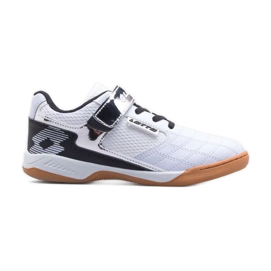 Chaussures d'intérieur pour enfants Lotto Flitter K 2600220K-1080 blanche