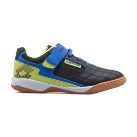 Chaussures d'intérieur pour enfants Lotto Flitter K 2600220K-1150 le noir Chaussures d'intérieur pour enfants Lotto Flitter K 2600220K-1150 le noir