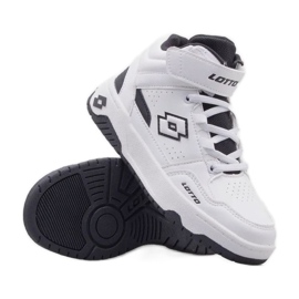 Chaussures pour enfants Lotto Pivoot Mid K 2600210K-1011 blanc
