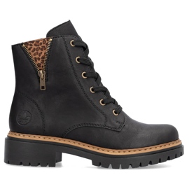Bottes isolées pour femmes, noir Rieker 72617-00