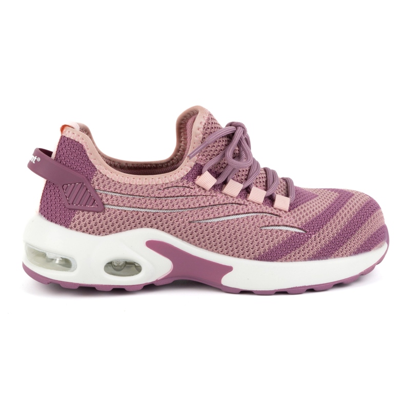 Chaussures de travail femme URGENT 250/S1 à embout composite rose