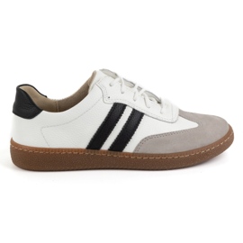 Olivier Chaussures en cuir pour femme Baskets blanches Style 1259 Olivier Chaussures en cuir pour femme Baskets blanches Style 1259